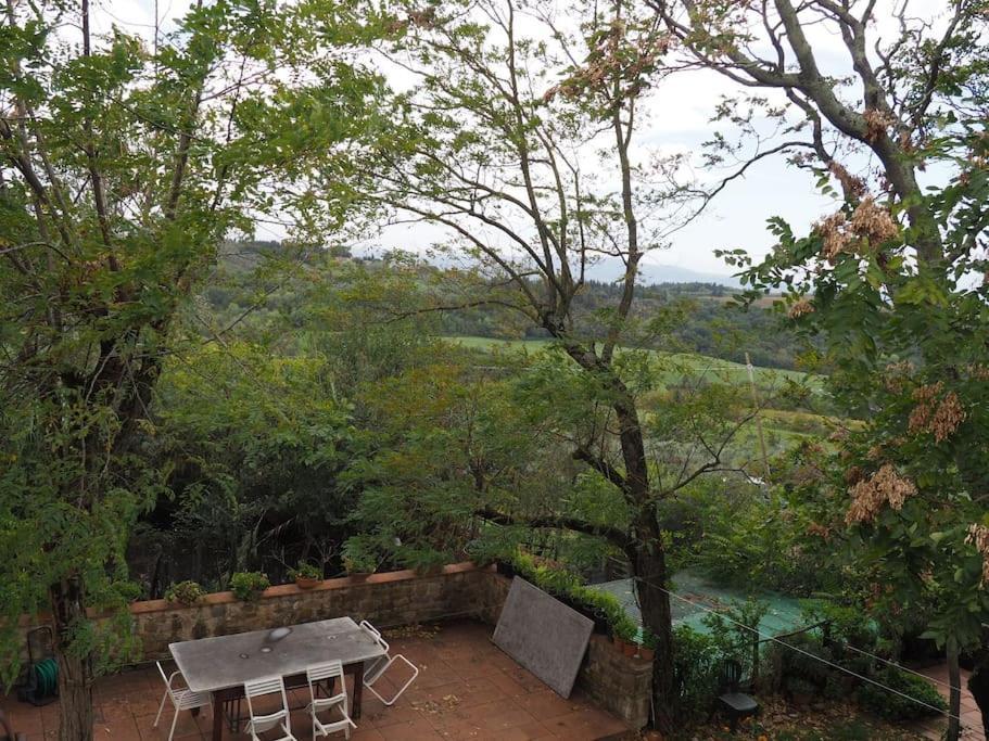 Appartamento Con Vista Panoramica In Chianti San Donnino  Buitenkant foto