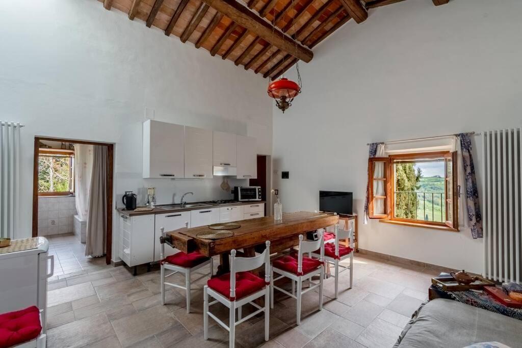 Appartamento Con Vista Panoramica In Chianti San Donnino  Buitenkant foto