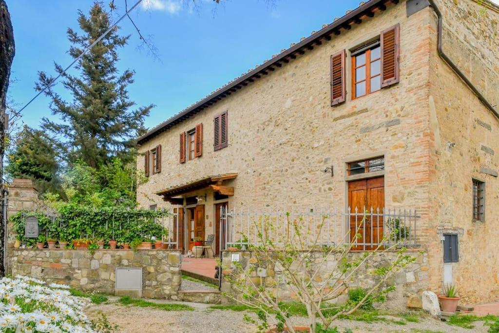 Appartamento Con Vista Panoramica In Chianti San Donnino  Buitenkant foto