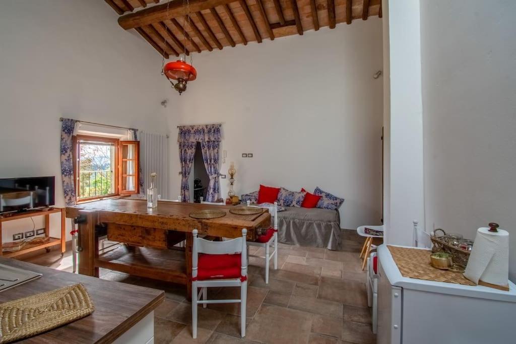 Appartamento Con Vista Panoramica In Chianti San Donnino  Buitenkant foto